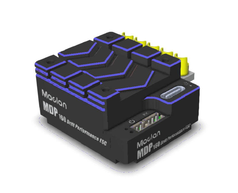 HADMCL2020 MDP 160 Drift Performance ESC, Black & Blue