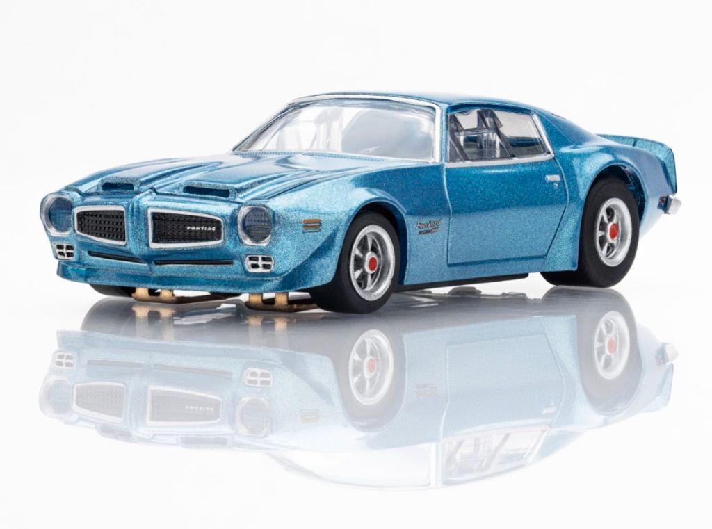 AFX22123 Firebird Formula 400 1970 Atoll Blue Metallic Model Car