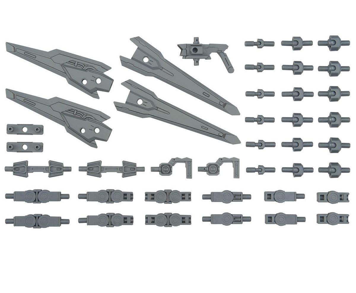Gunpla 17 Option Parts Set - Multicolor - 1 Set - Durable Accessory