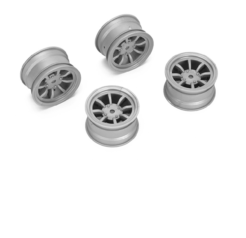 LOUNBA261 8 Spoke Plus 1 mm Wheel for LMX, Gray