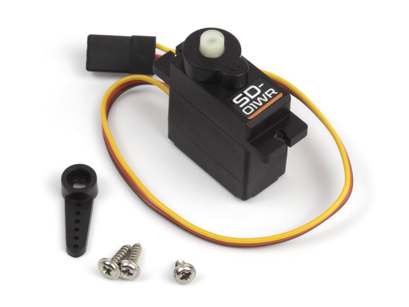 HPI160833 1 kg 6V SD-01WR Plastic Geared Micro Servo for Venture