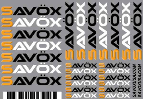 SAVSTICKERSET 5.73 x 4 in.  Sticker Set