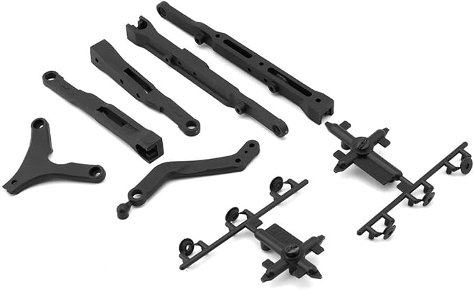 ASC92504 RC10B84 FT Carbon Chassis Braces