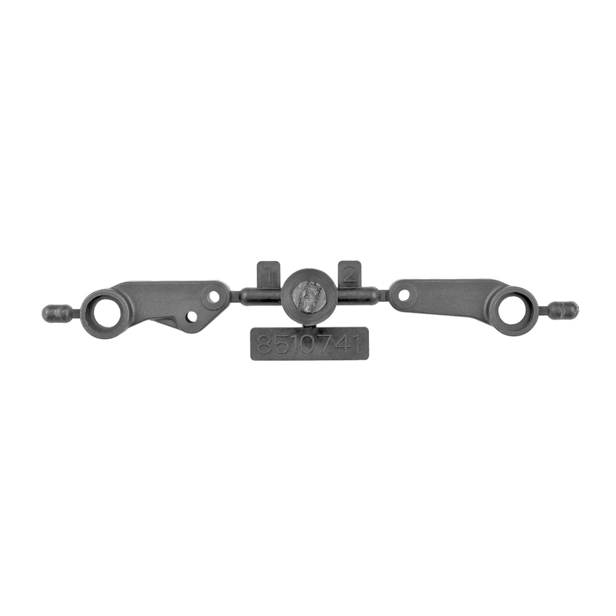 ASC92508 FT Carbon Steering Bell Cranks for RC10B84 - Gray