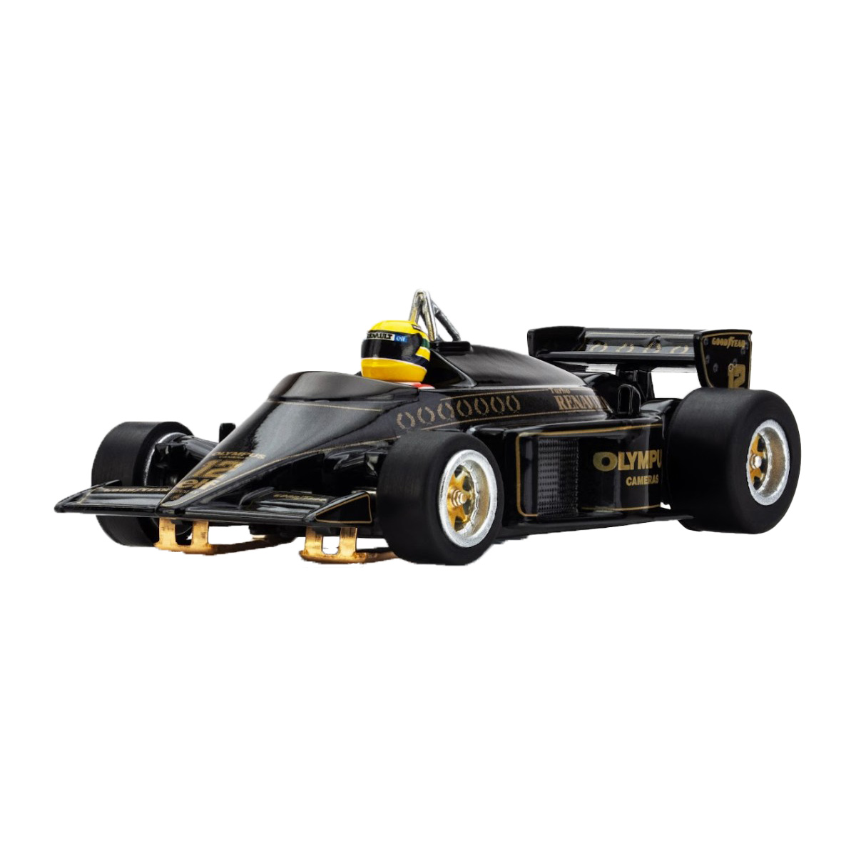 AFX22113 Lotus 97T 1985 Black & Gold Model Car
