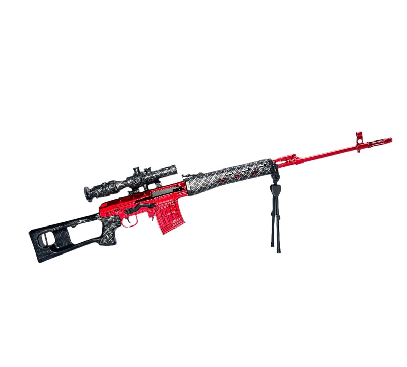 GOALTD-SVD 1-3 Scale Die Cast Red Team SVD Special Edition Model