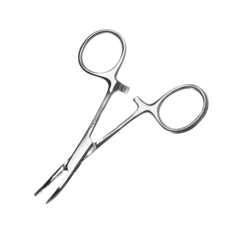 ENK4358-C 3.5 in. All Purpose Clamp - Curved Hemostat, Carded