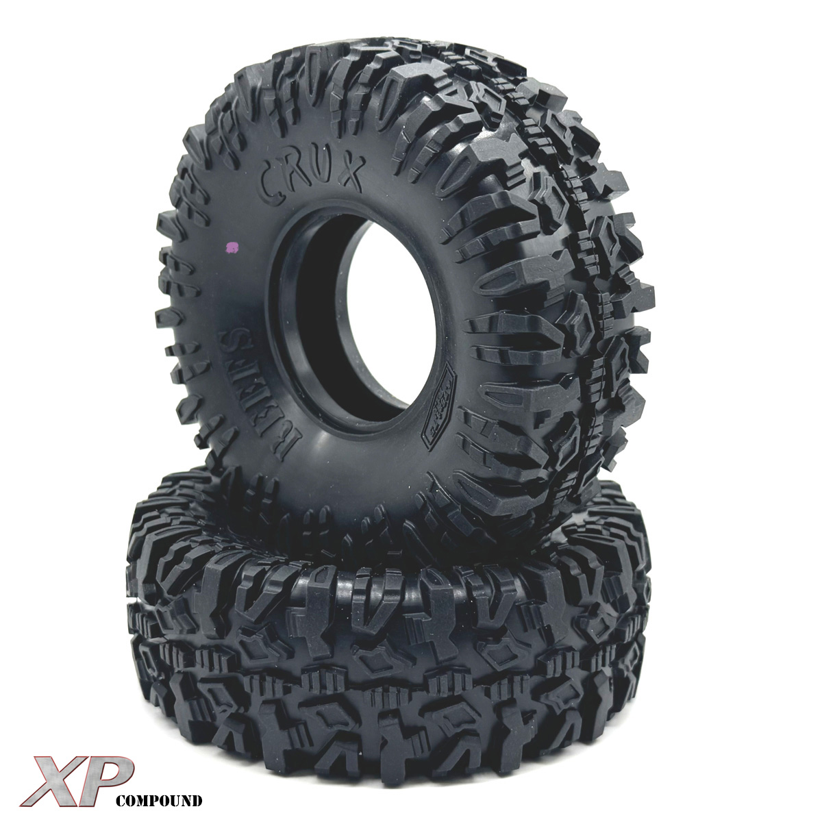 SEHREEFS247 1.9 & 4.75 in. XP Pink Compound Crux Tires - 2 Piece