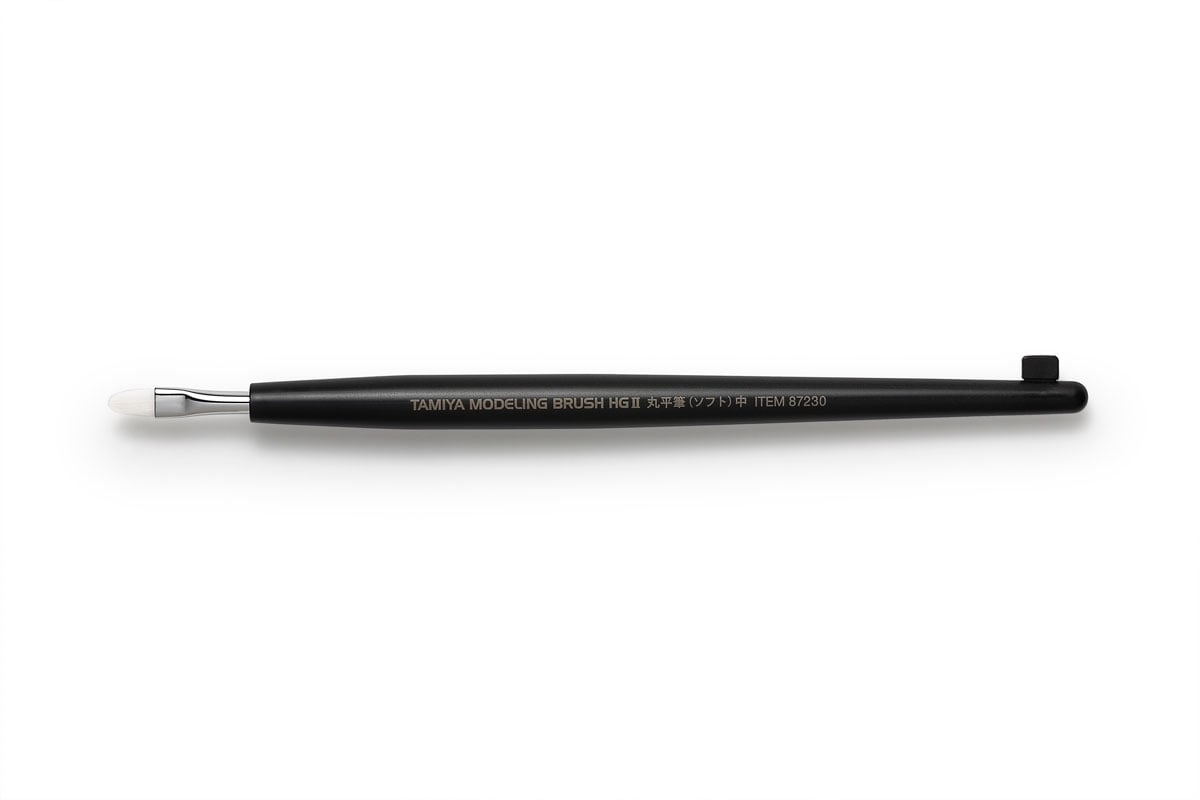 TAM87230 Modeling HG II Rounded Flat Brush - Soft - Medium