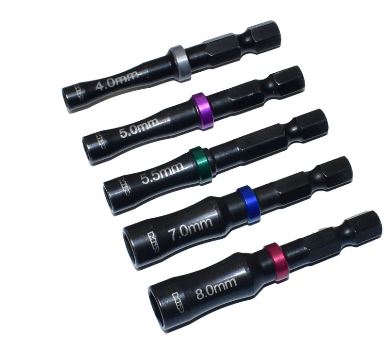 MIP MIP9615 4.0, 5.0, 5.5, 7.0 & 8.0 mm Nut Driver Speed Tip