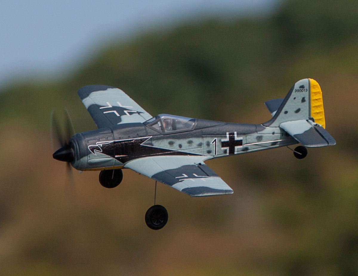 Rage RC RGRA1308 Focke-Wulf FW-190 Micro RTF Airplane with PASS System