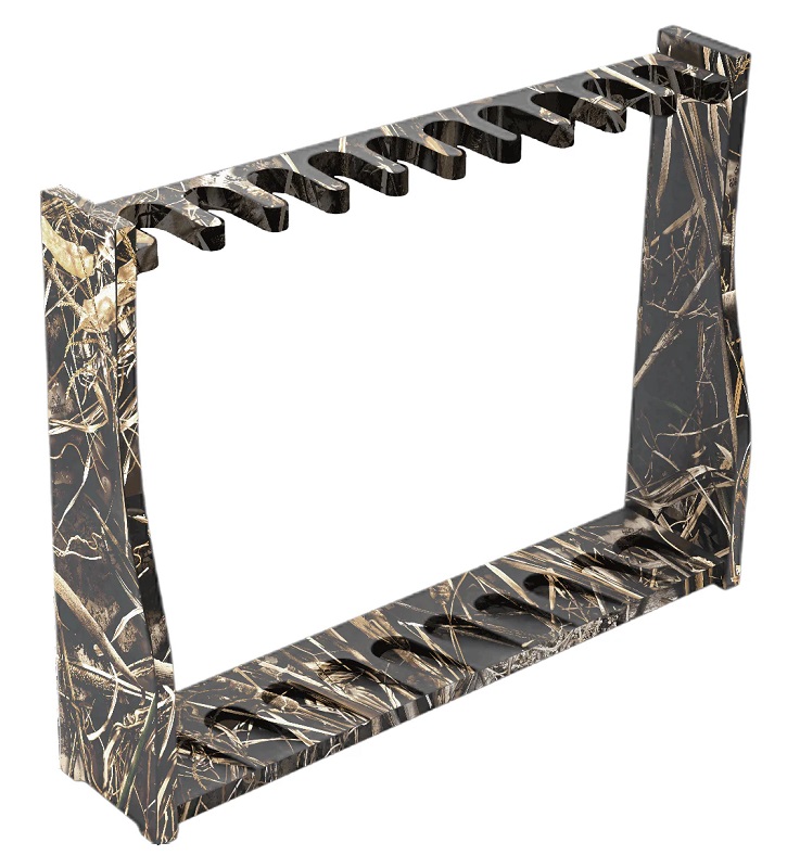 GOARACK-CAMO 1-3 Scale Die Cast 10 Slot Gun Rack, Camo