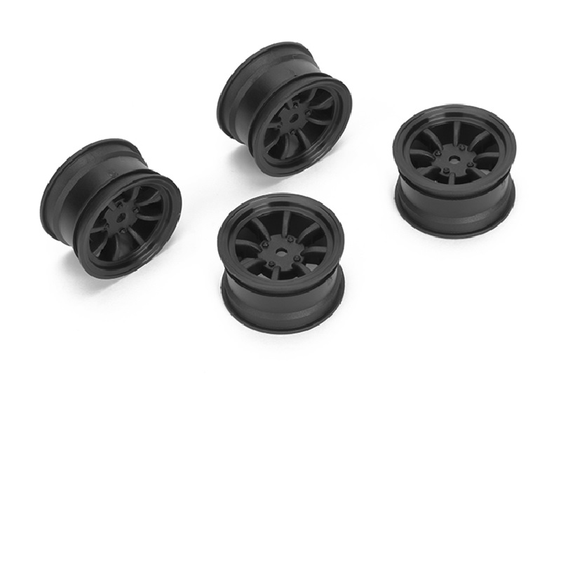 LOUNBA262 8 Spoke Plus 1 mm Wheel for LMX, Black