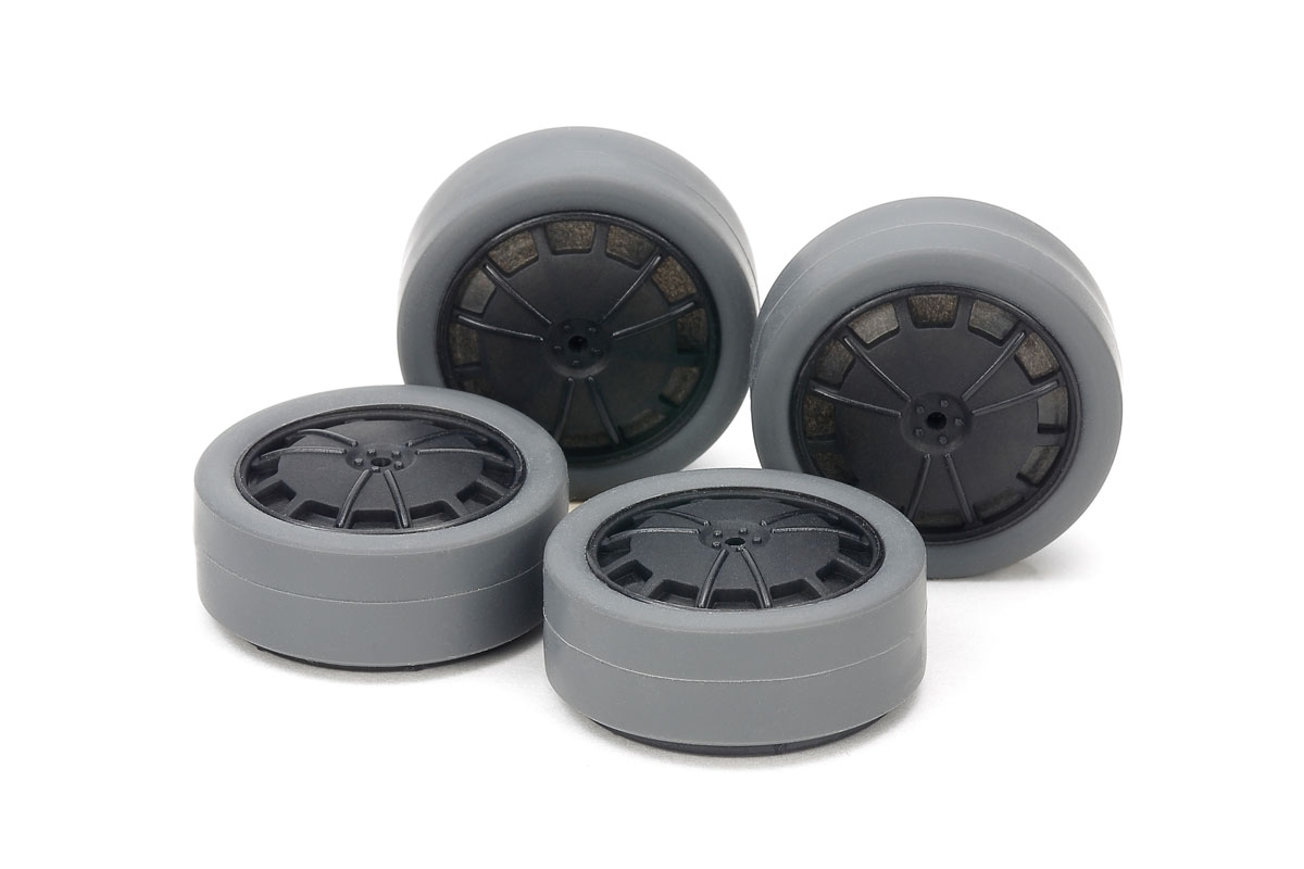 TAM15545 JR 26 mm Tires & Carbon Wheels - Hard & Small Diameter - Low