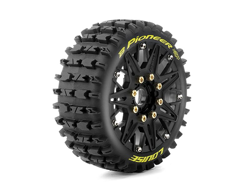 LOULT3363SB MFT B-Pioneer Soft 1-8 Buggy Tire - 17 mm Hex - 0 & 0.5 in. Offset
