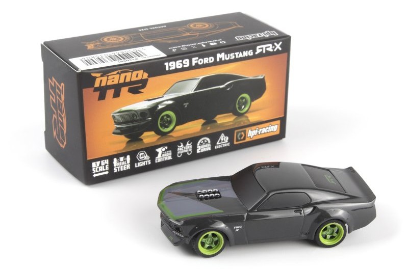 HPI160981 nano-TTR 1969 Ford Mustang RTR-X Model Car