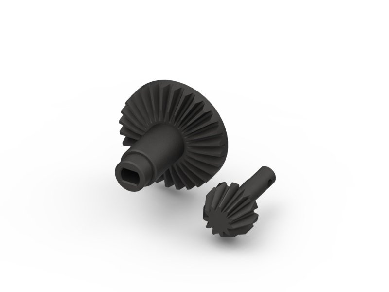 HPI161166 HD Machined Diff Spool & Input Gear Set 28-11T for Toys Accessories