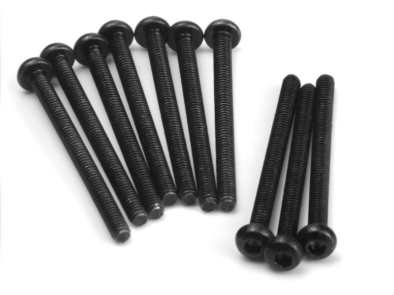 HPI161185 Button Head Screw M2 x 26 mm Hex Socket - 10 Piece