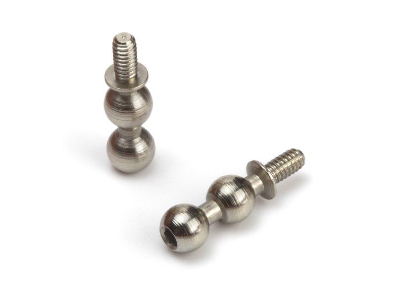 HPI161196 4 x 14 mm Double Ball Stud - 2 Piece