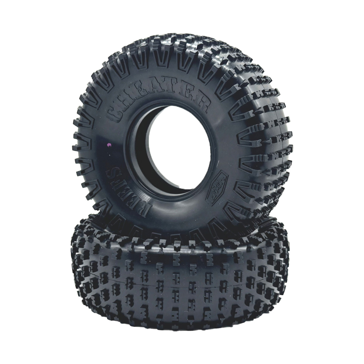 SEHREEFS248 1.9 & 4.75 in. Cheaters XP Pink Compound Tires - 2 Piece
