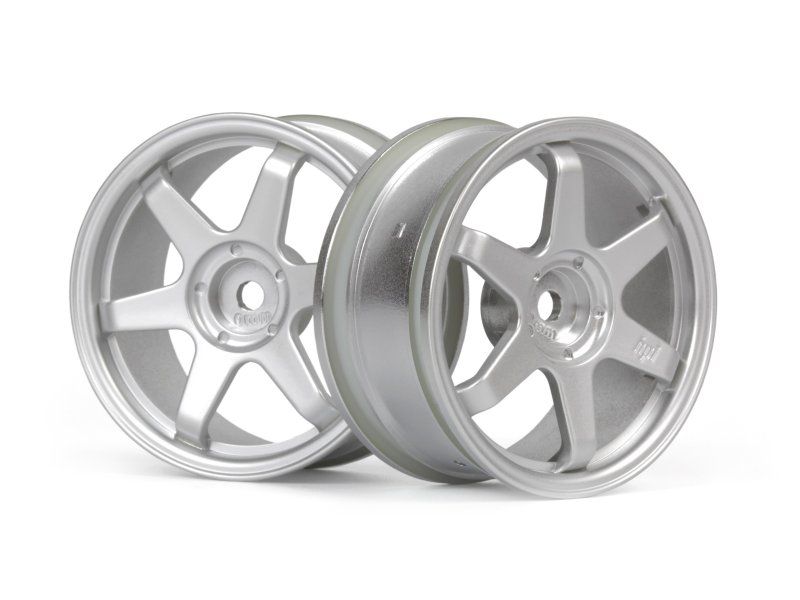 TE37 26 mm Wheel  Matte Chrome  0 mm Offset