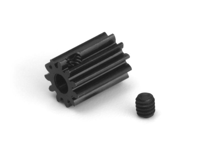 11T Pinion Gear - Silver - 0.4 m & 2 mm - Durable Performance Component