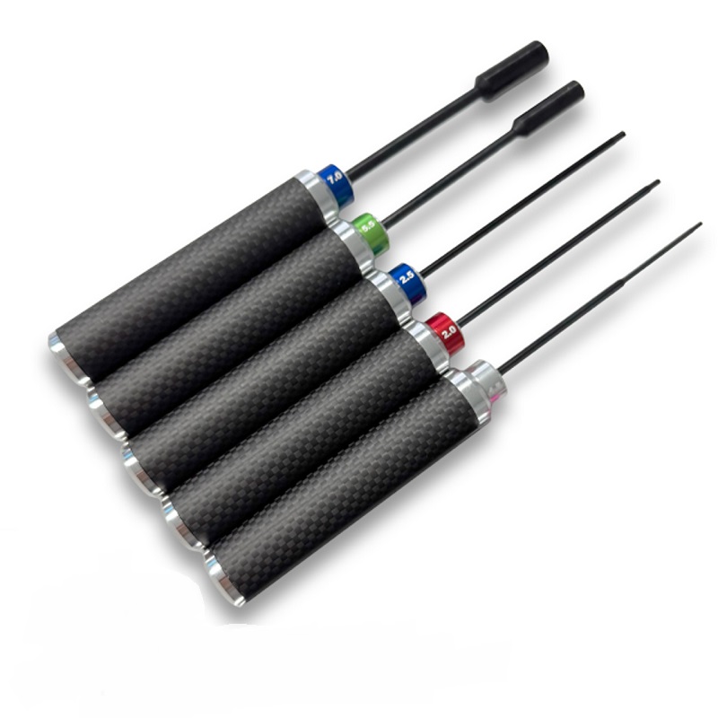 EXA9490 Carbon Fiber Handled Tool Set - 5 Piece