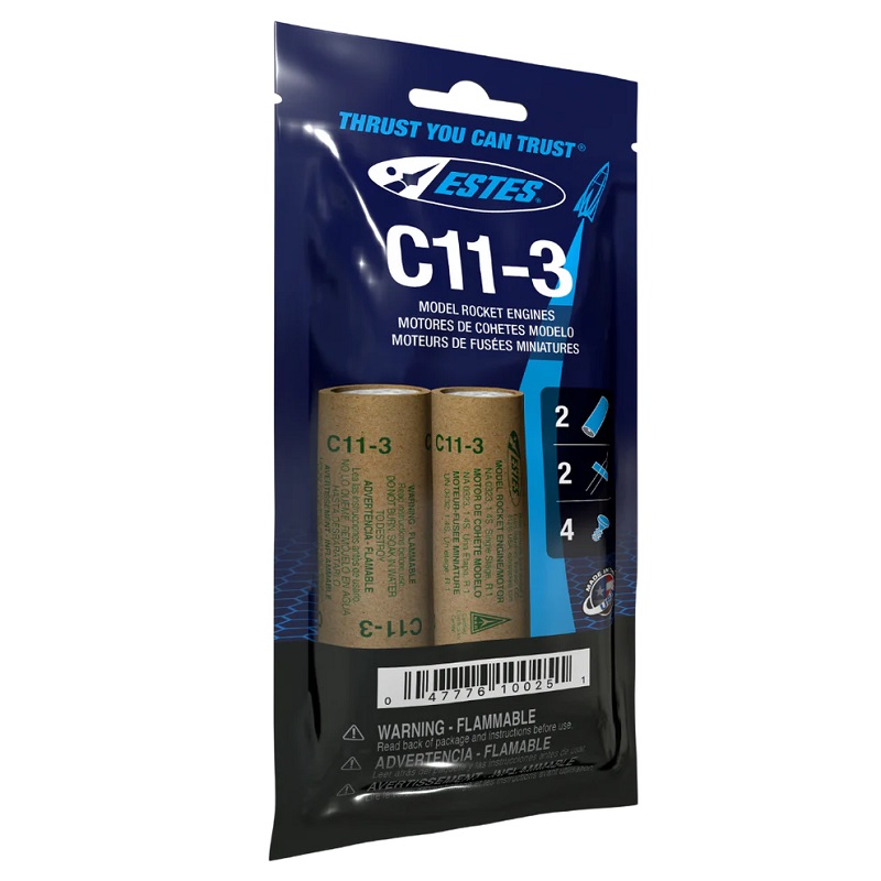 EST10025 C11-3 Model Rocket Engines