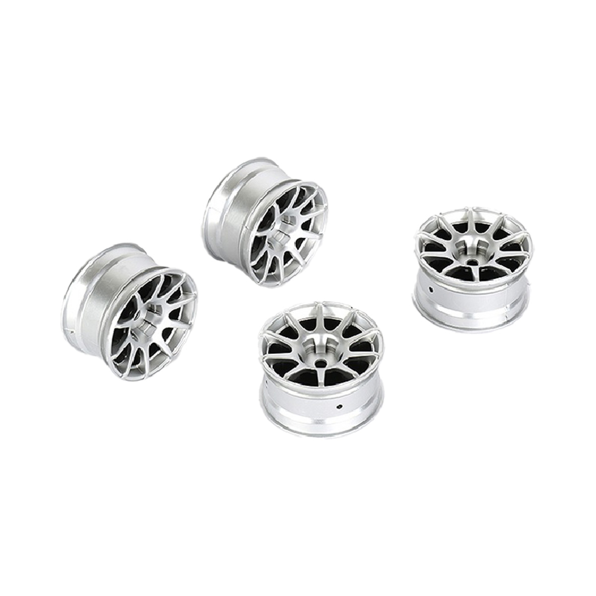LOUNBA268 10 Spoke Plus 4 mm for LMX Wheel, Silver