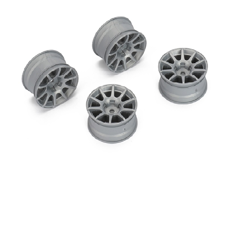 LOUNBA269 10 Spoke Plus 4 mm Wheel for LMX, Gray