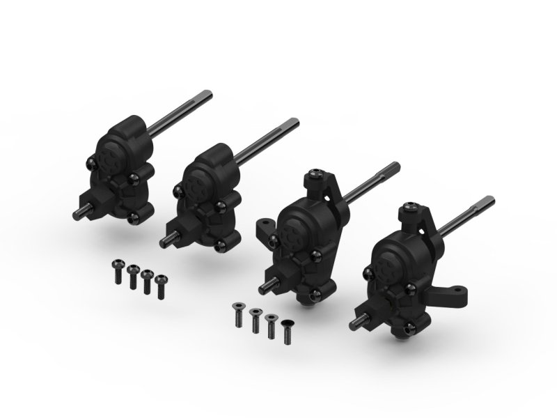HPI161158 Complete Portal Axle Conversion Set for Venture 18 Toys Accessories