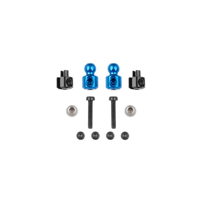 ASC32035 Anti-Roll Bar Hardware Set for RC10TC8 - Blue