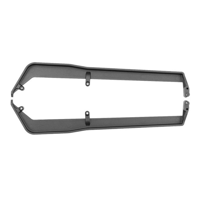 ASC92502 FT Carbon Side Rails for RC10B84, Black