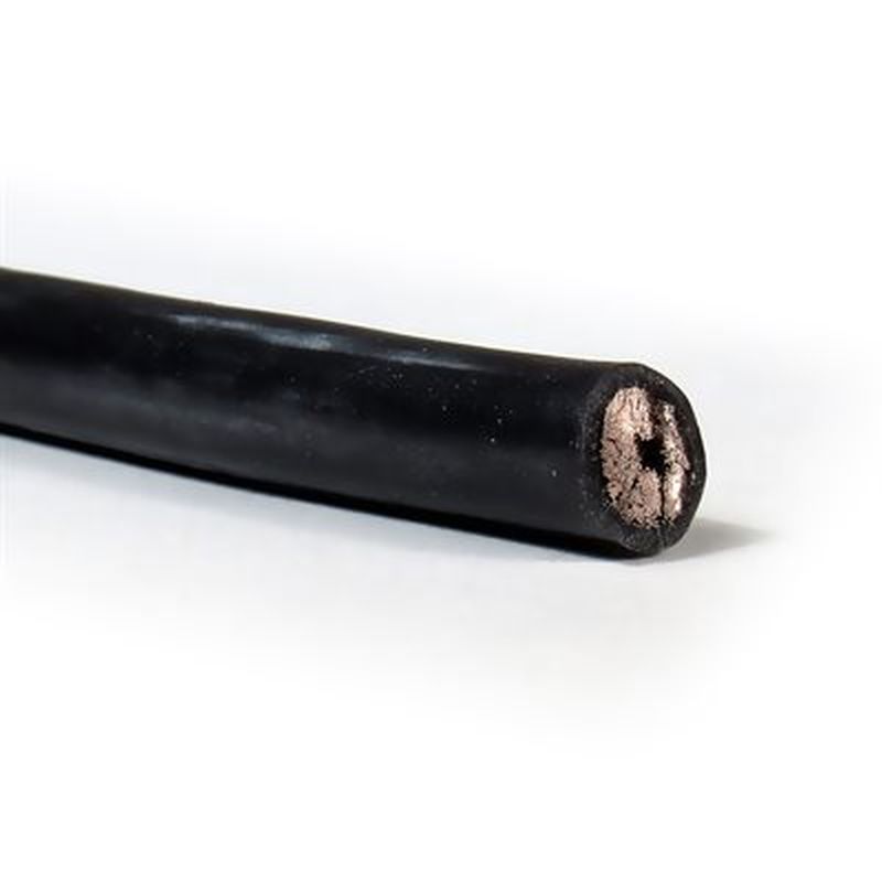 CSE011-0103-00 24 in. 6 Gauge Castle Wire, Black