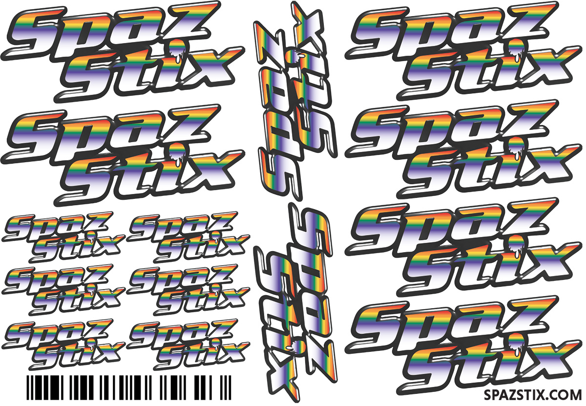 SZXSTICKERSET  Sticker Set - 6 x 4 in.