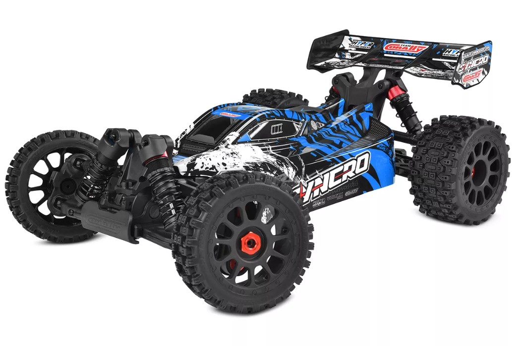 COR00289-B Syncro 2WD 1- 8 Scale 3-4S Brushless Off Road Model Buggy Kit, Blue - RTR