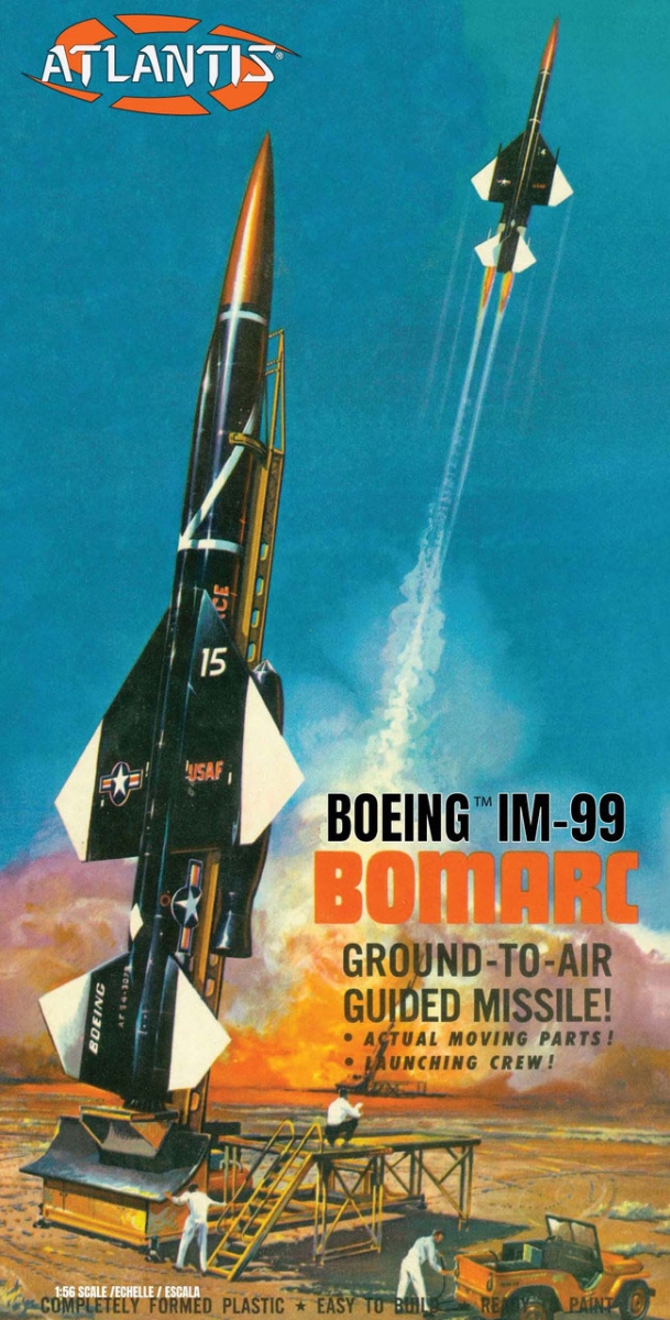 AANH1806 1-56 Scale Boeing Bomar Missile Plastic Model Kit