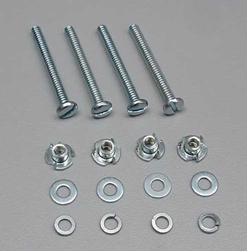 6-32 x 1 in. Mounting Bolts & Blind Nuts