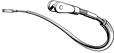 36 in. Engine Control Flex-Cable Assembly