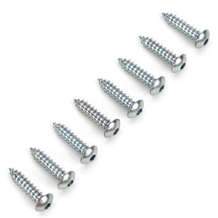 DUB528 4 x 0.75 in. Button Head Sheet Metal Screws - 8 Piece