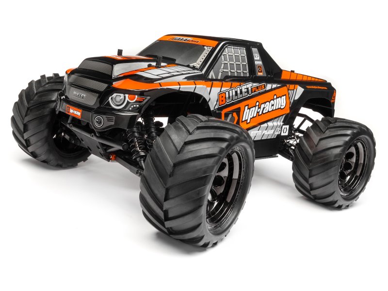 Picture of HPI Racing HPI115515 Bullet MT Clear Body with Nitro & Flux Decals