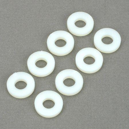 DUB635 No. 4 Nylon Flat Washer, Pack of 8