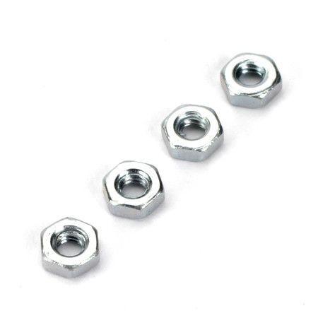 Picture of Dubro Products DUB2103 2 mm Steel Hex Nuts, Metric - Pack of 4