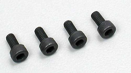 DUB2121 3.0 mm x 6 in. Socket Head Cap Screws, Black Oxide - Pack of 4