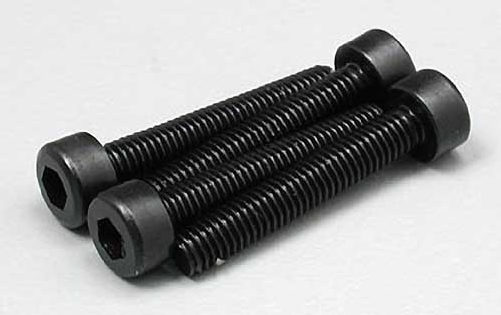 3.0 mm x 18 in. Socket Head Cap Screws, Black Oxide - Pack of 4