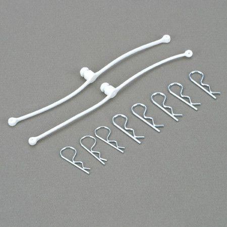 DUB2246 Body Klip Retainers - White