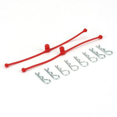 Body Klip Retainers - Red