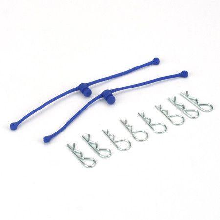 Picture of Dubro Products DUB2249 Body Klip Retainers - Blue