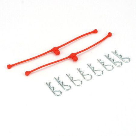 Body Klip Retainers - Orange