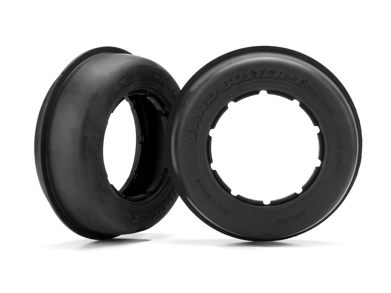 HPI4821 190 x 60 mm Sand Buster-T Rib M Compound Tire - 2 Piece
